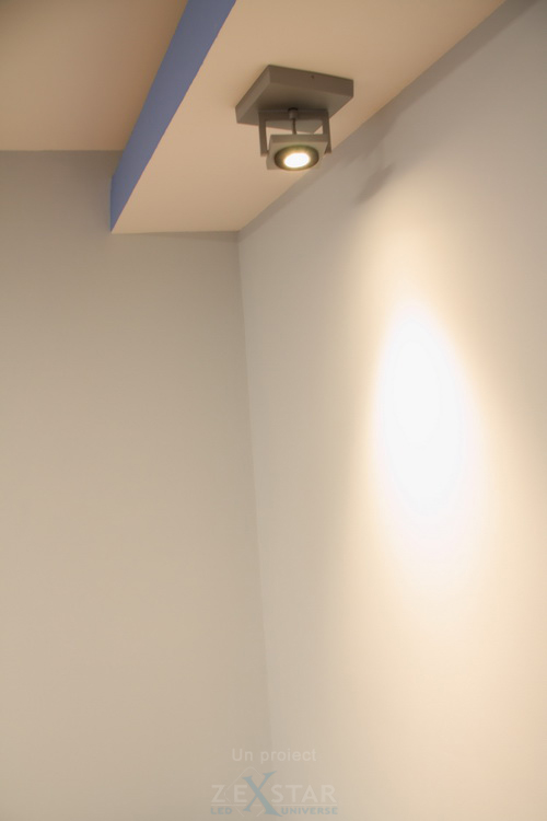 efect luminos al lampi philips led